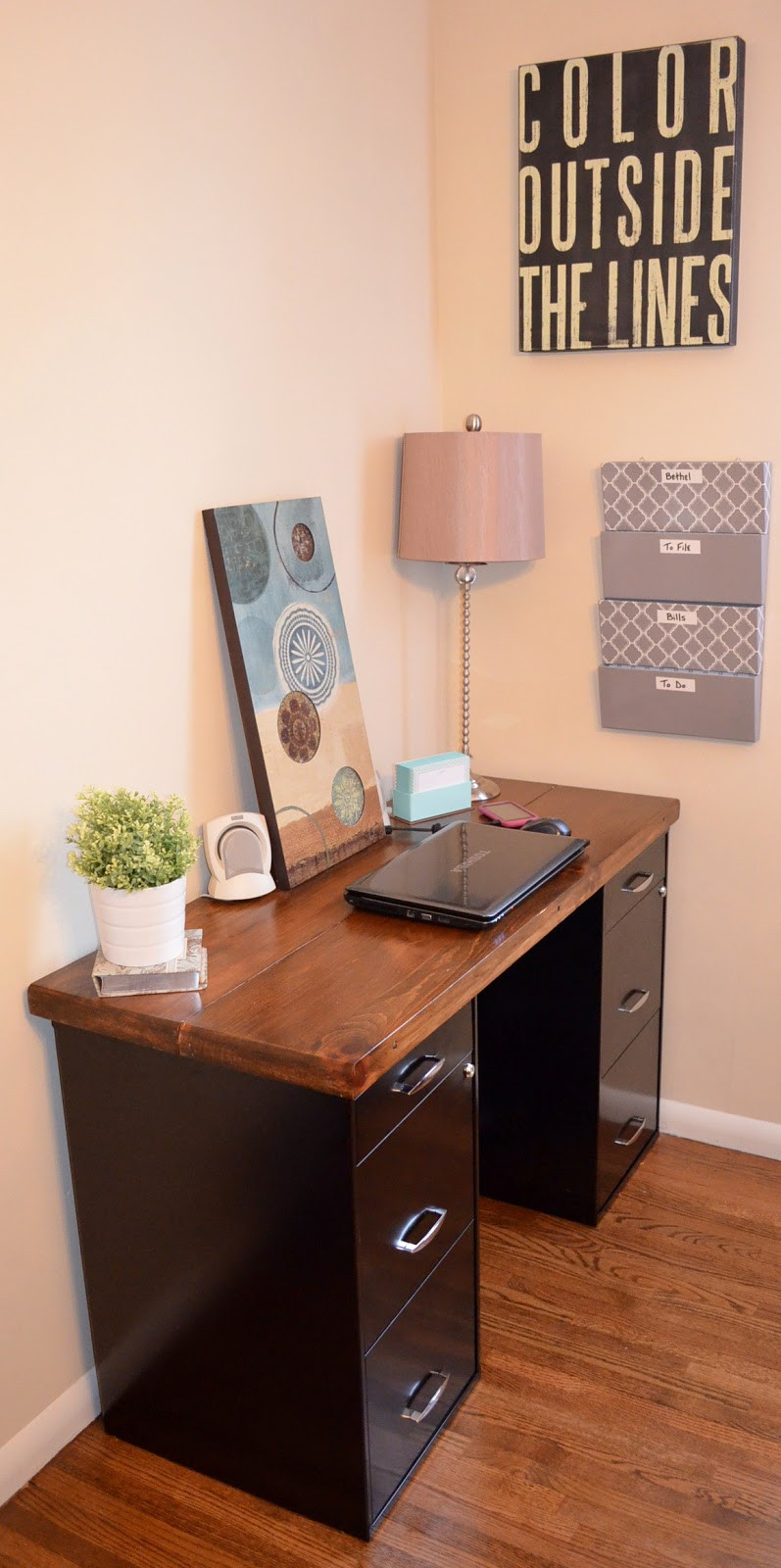 Desk Diy
 An Inviting Home A DIY Desk