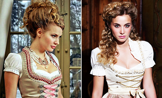 Dirndl Frisuren Mit Haarband
 modische oktoberfest frisuren locken fresHouse