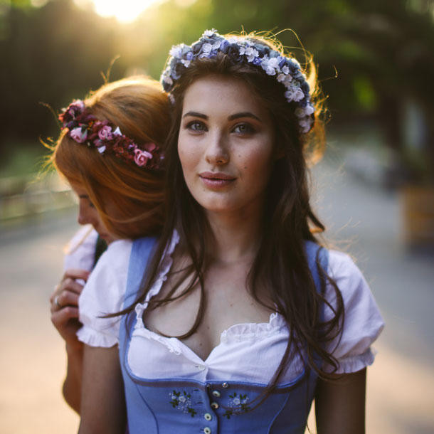 Dirndl Frisuren Offen
 Oktoberfest Frisuren 2016 Ab auf Wiesn