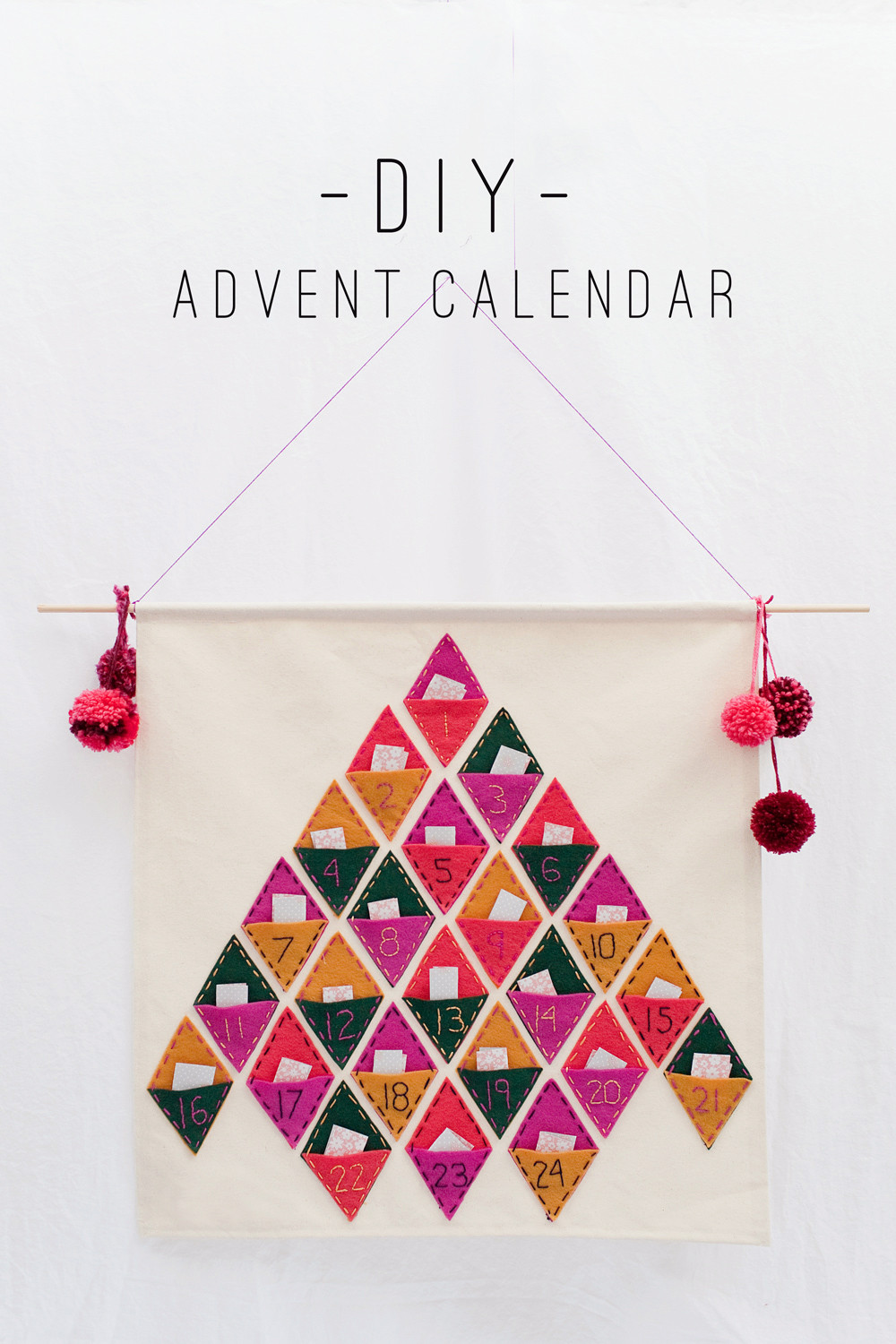 Diy Advent Calendar
 TELL DIY ADVENT CALENDAR Tell Love and Party