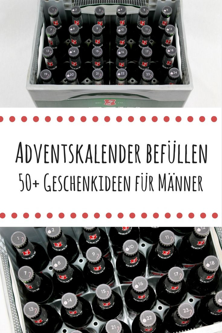 Diy Adventskalender Männer
 DIY Adventskalender befüllen Besten 50