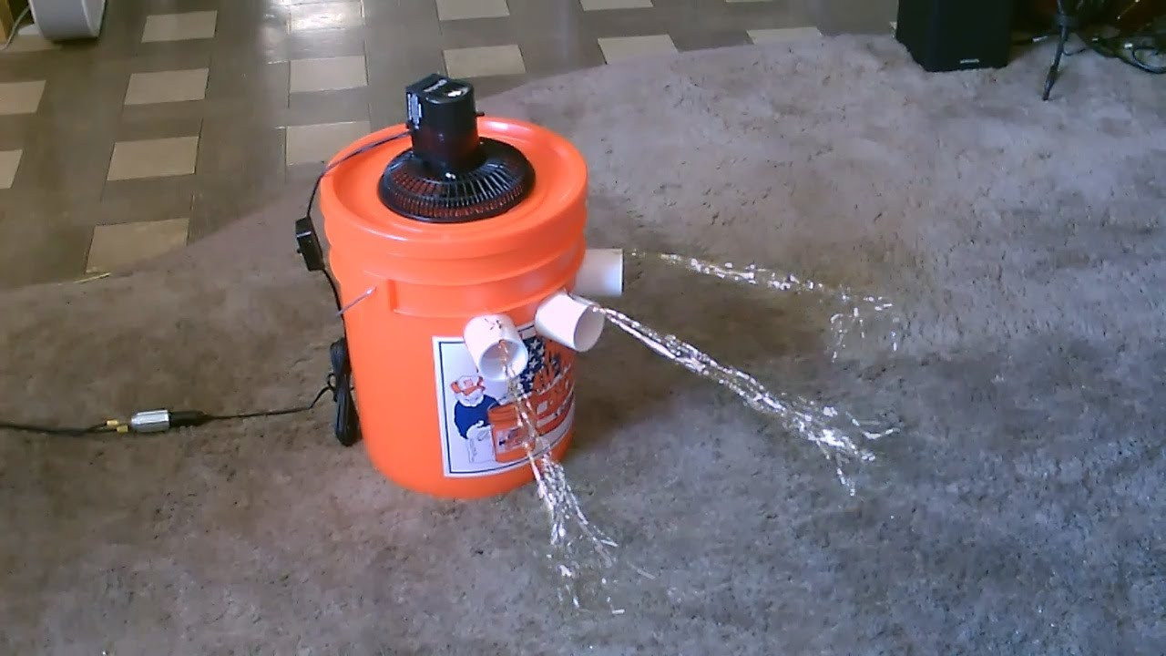 Diy Air Conditioner
 Make Your Own Air Conditioner At Home Using An Old Bucket