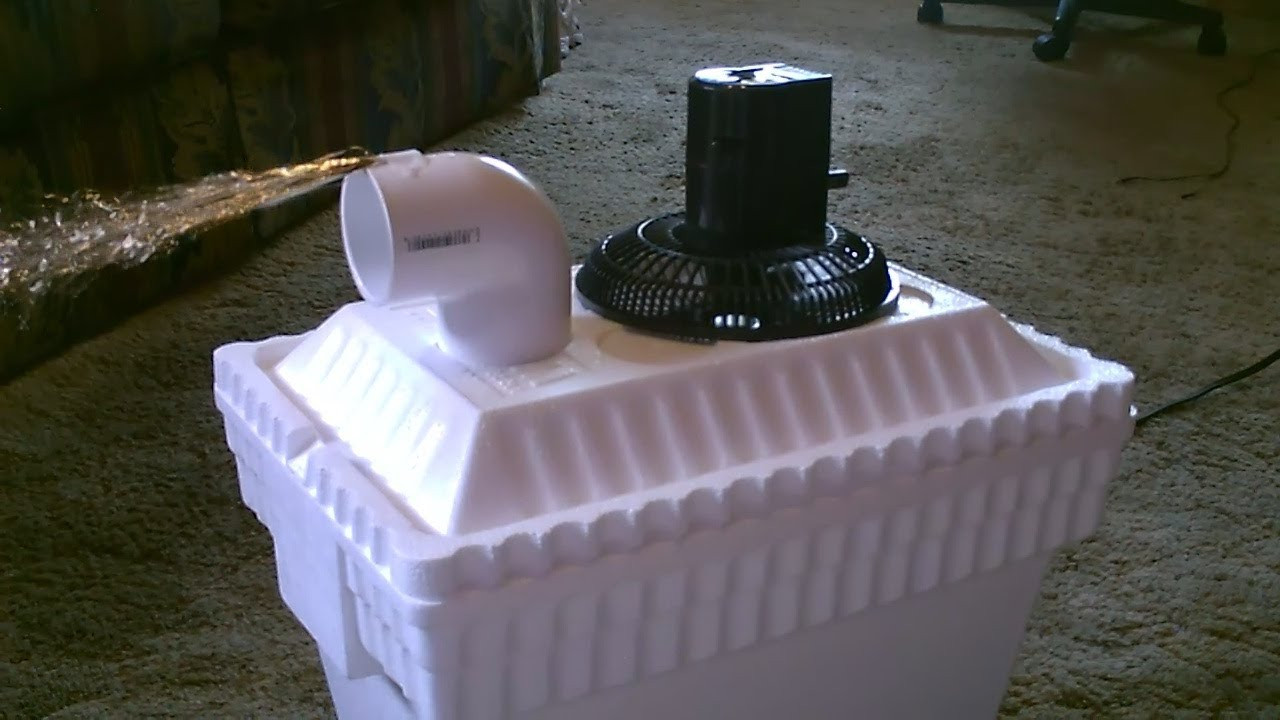Diy Air Conditioner
 Homemade AC Air Cooler DIY Can be Solar Powered Home