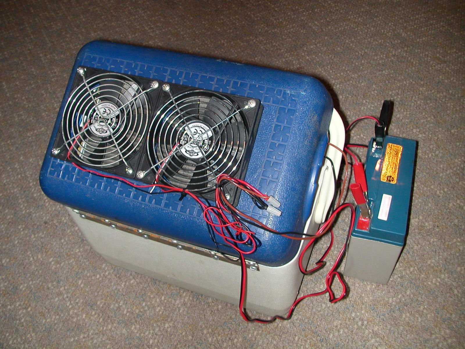 Diy Air Conditioner
 Portable 12V Air Conditioner Cheap and Easy 12 Steps