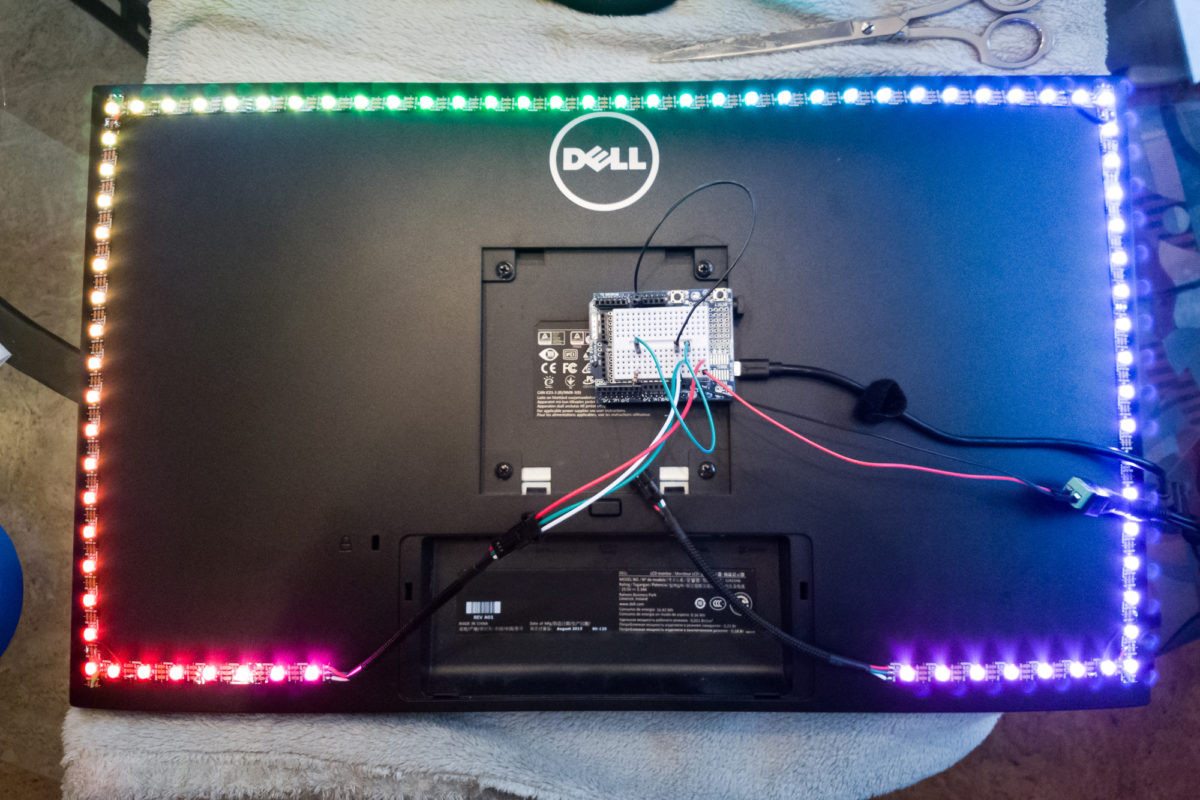 Diy Ambilight
 DIY Ambilight Prepping the WS2812B Strip Parts Not Included