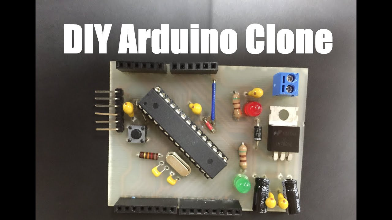 Diy Arduino
 DIY Arduino Clone PCB Etching Tin Plating Drilling