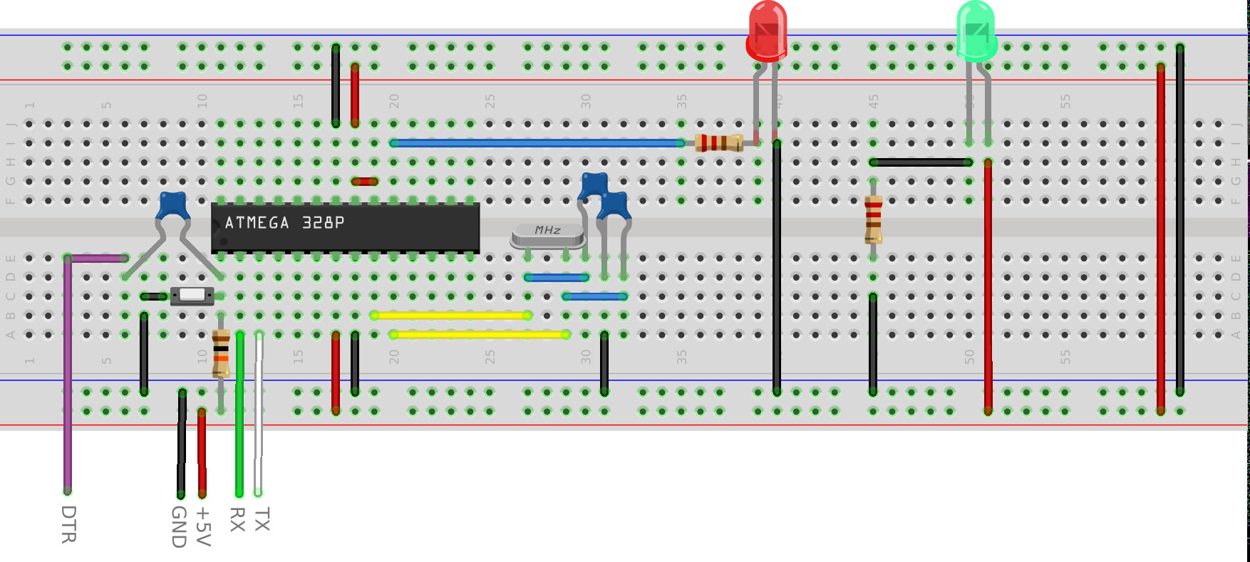 Diy Arduino
 DIY Arduino Circuit Board Make your own Arduino