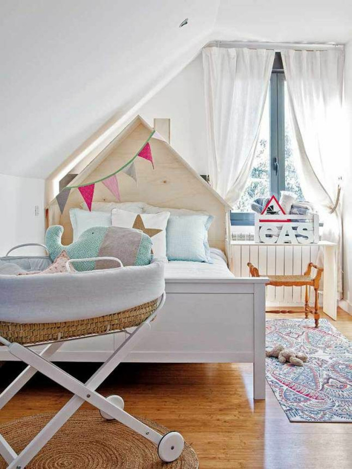 Diy Babyzimmer
 Kinderzimmer mit Dachschräge 29 tolle Inspirationen für Sie