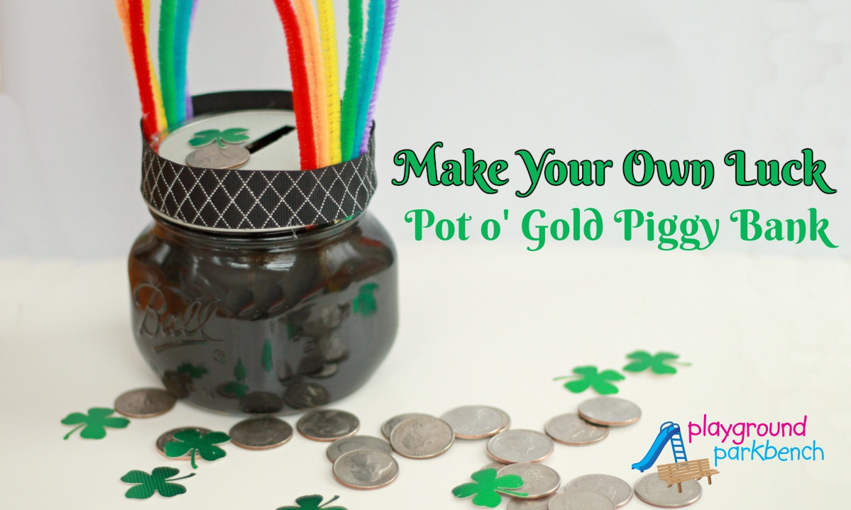 Diy Bank
 Pot o Gold DIY Piggy Bank