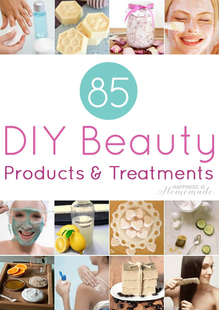 Diy Beauty
 85 DIY Beauty Products & Treatments Happiness is Homemade