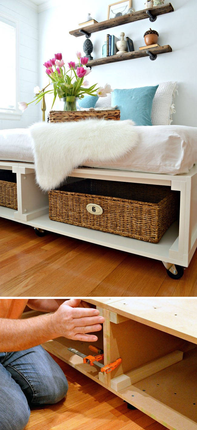 Diy Bett Bauen
 Bett selber bauen 12 einmalige DIY Bett und Bettrahmen Ideen