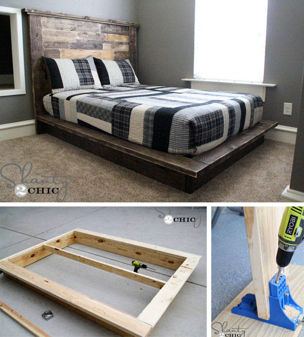 Diy Bett Bauen
 Bett selber bauen 12 einmalige DIY Bett und Bettrahmen Ideen