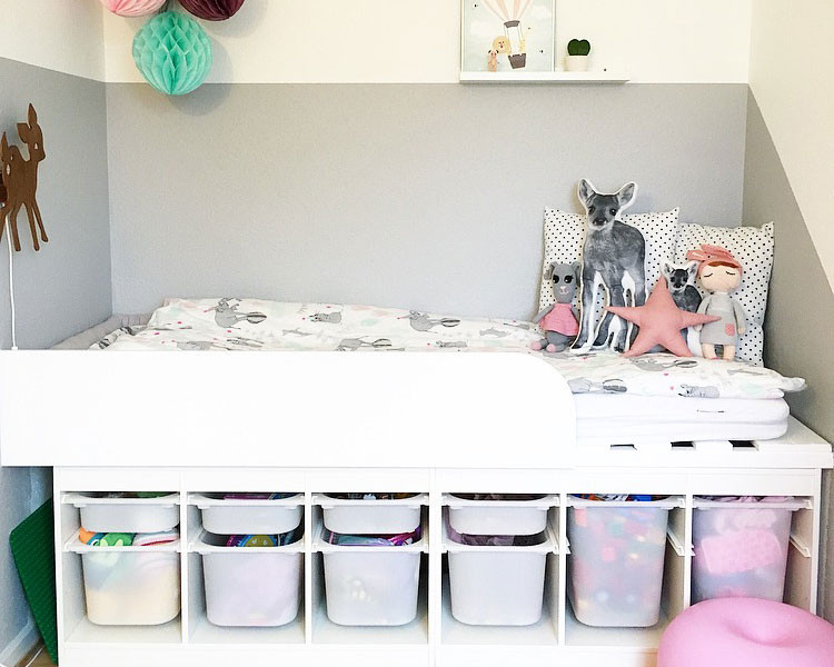 Diy Bett Stauraum
 Stauraum schaffen in Kinderzimmern unsere Tipps