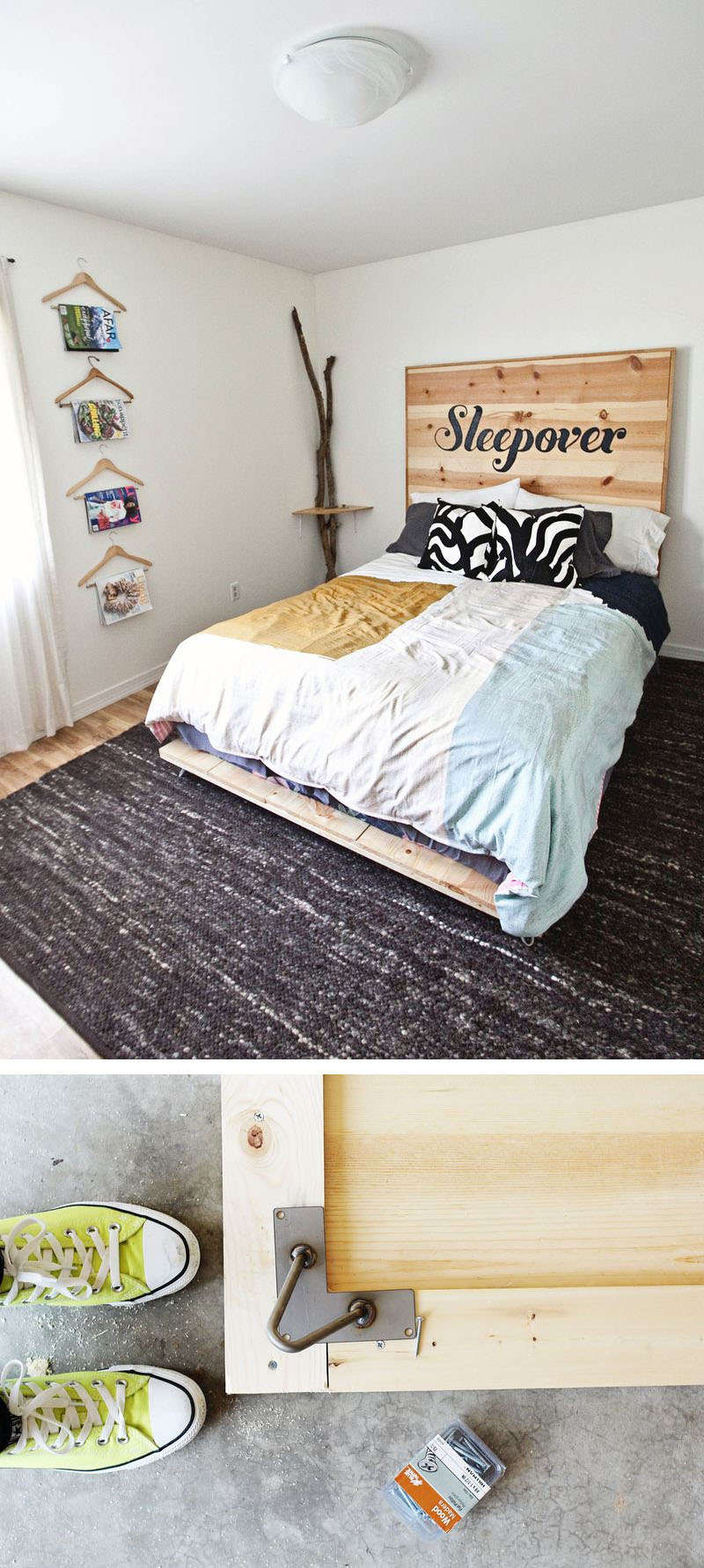 Diy Bett Stauraum
 Bett selber bauen 12 einmalige DIY Bett und Bettrahmen Ideen