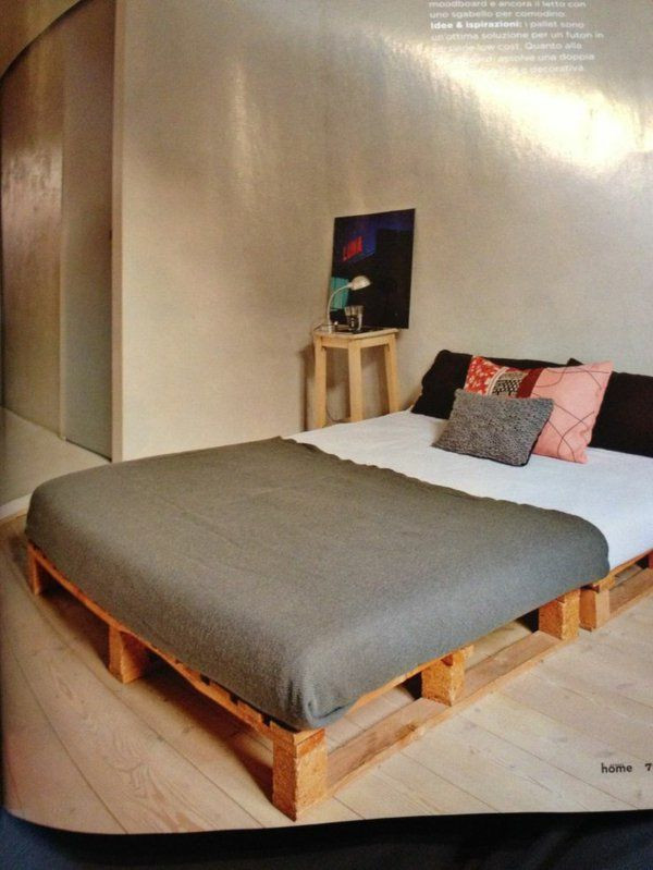 Diy Bettgestell
 Bett aus Paletten selber bauen praktische DIY Ideen