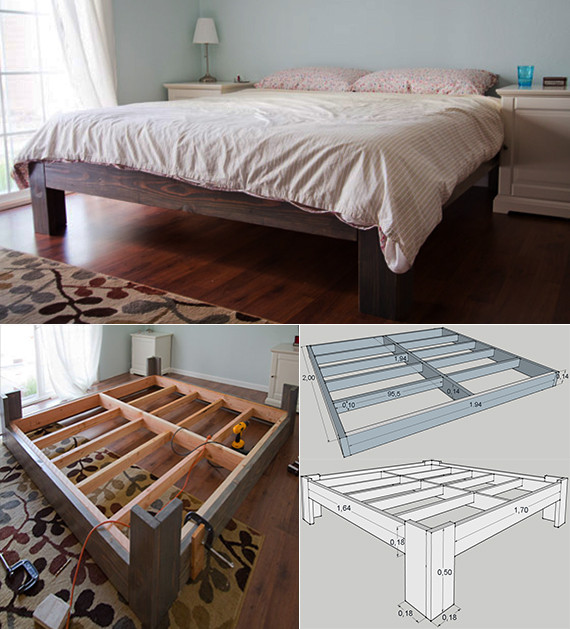 Diy Bettgestell
 Bett selber bauen für ein individuelles Schlafzimmer