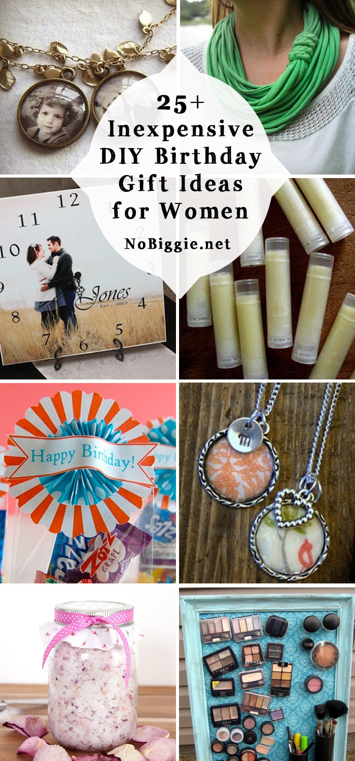 Diy Birthday Present
 25 Inexpensive DIY Birthday Gift Ideas for Women