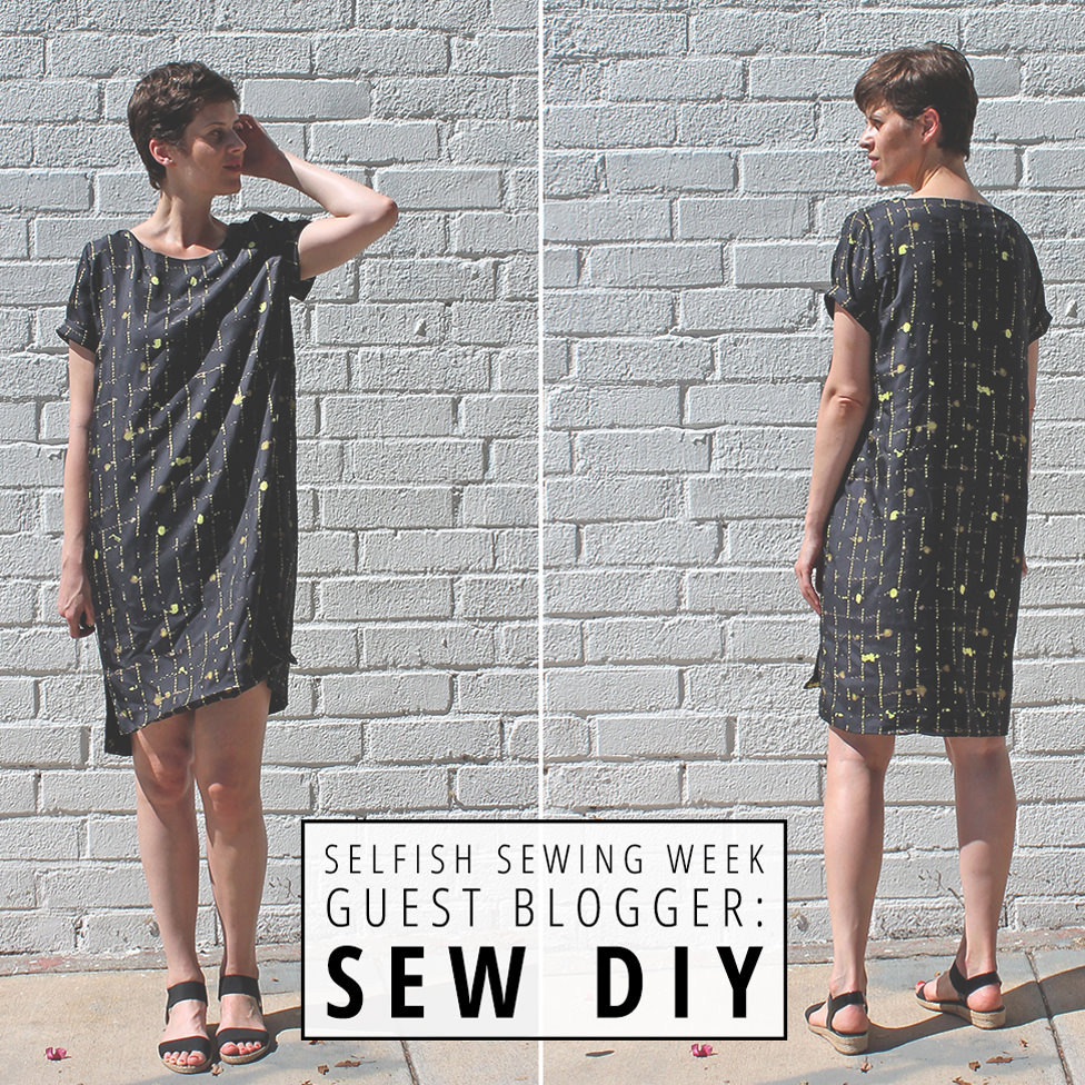 Diy Blogger
 Selfish Sewing Week Guest Blogger Sew DIY