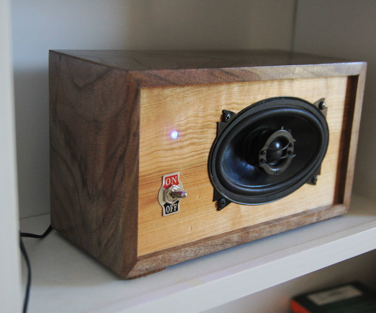 Diy Bluetooth Box
 DIY Bluetooth Bookshelf Speaker 3