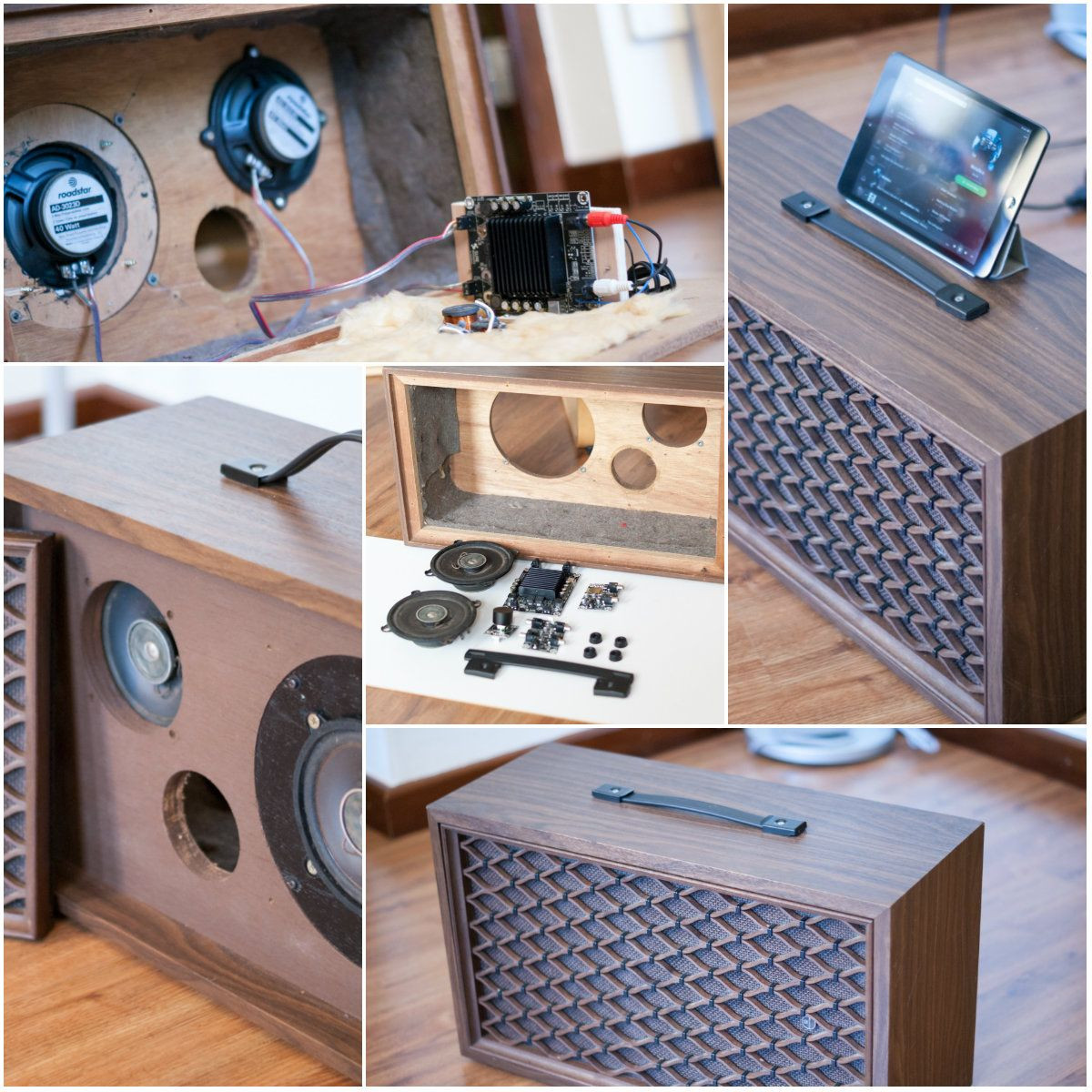 Diy Bluetooth Box
 Turn an old loudspeaker into a self amplified bluetooth