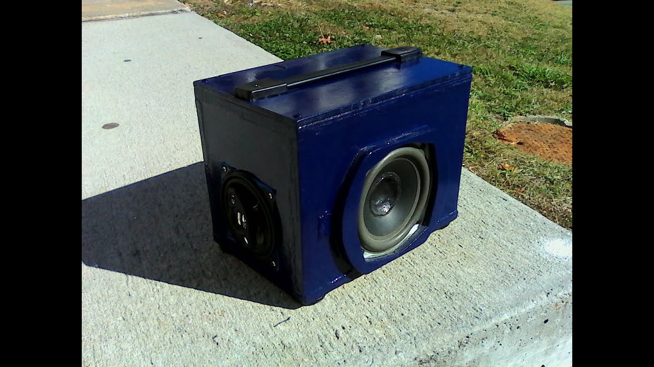 Diy Bluetooth Box
 DIY Bluetooth Boombox