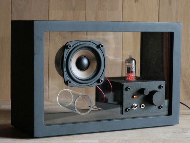 Diy Bluetooth Lautsprecher
 14akr様オーダー品 acrylic speaker Black Hi Fi