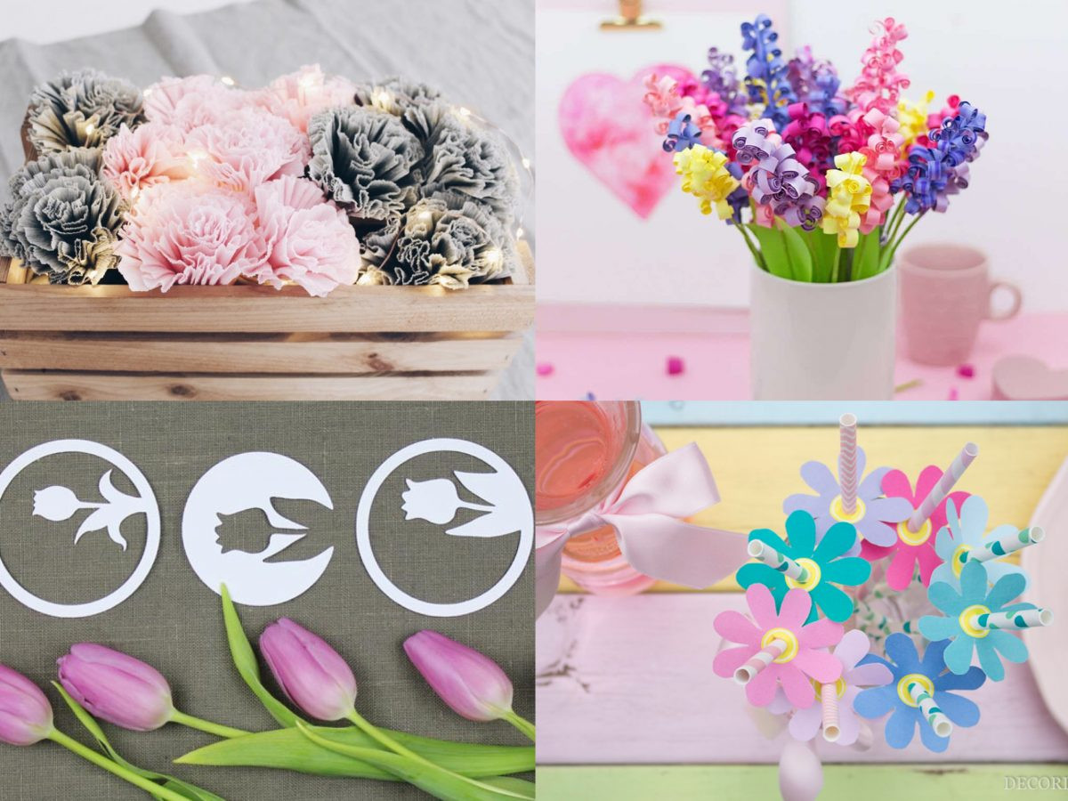 Diy Blumen
 DIY Blumen basteln 8 schöne Ideen für Eure