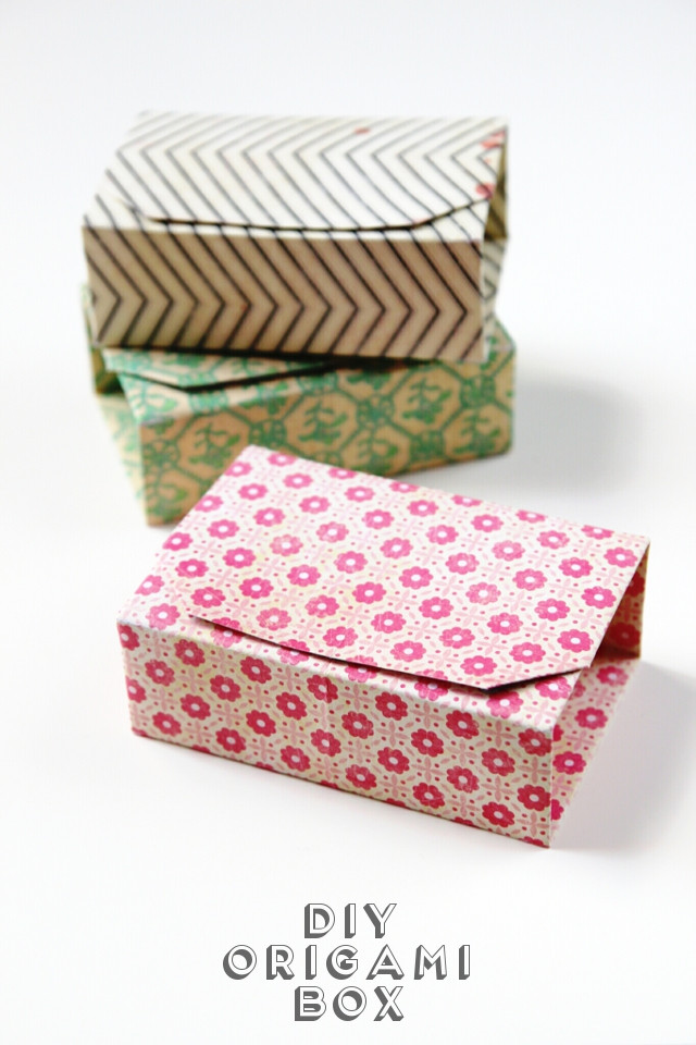 Diy Box
 RECTANGULAR DIY ORIGAMI BOXES