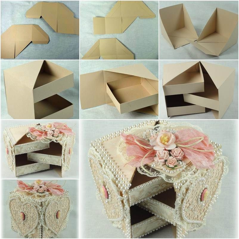 Diy Box
 DIY Beautiful Gift Box with Hidden Drawers