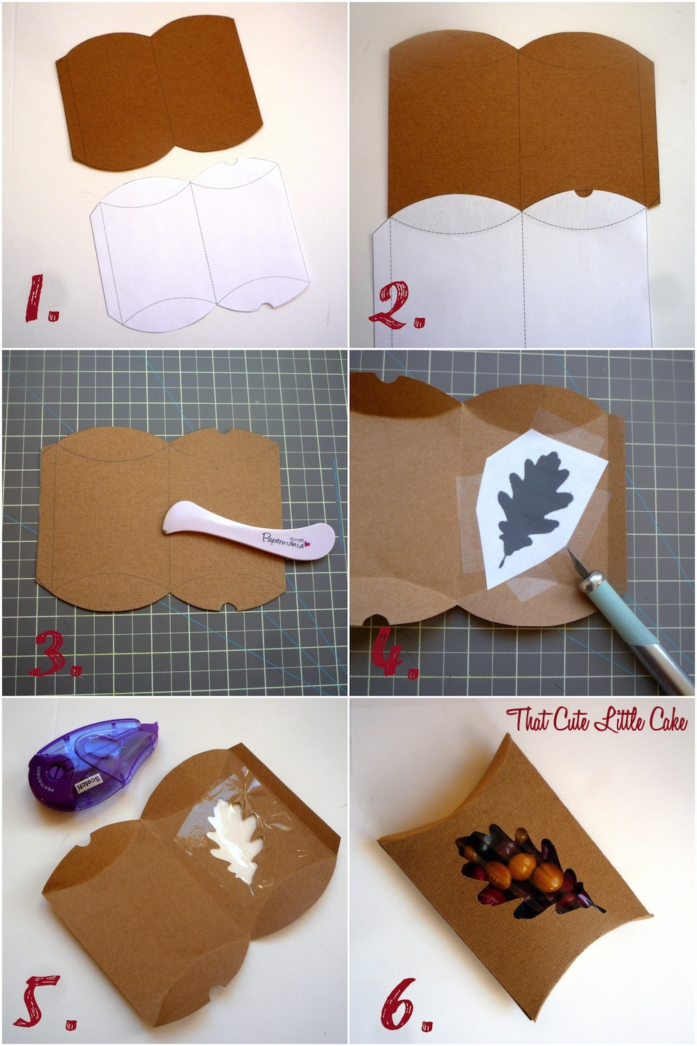 Diy Box
 Thanksgiving Favor Box DIY