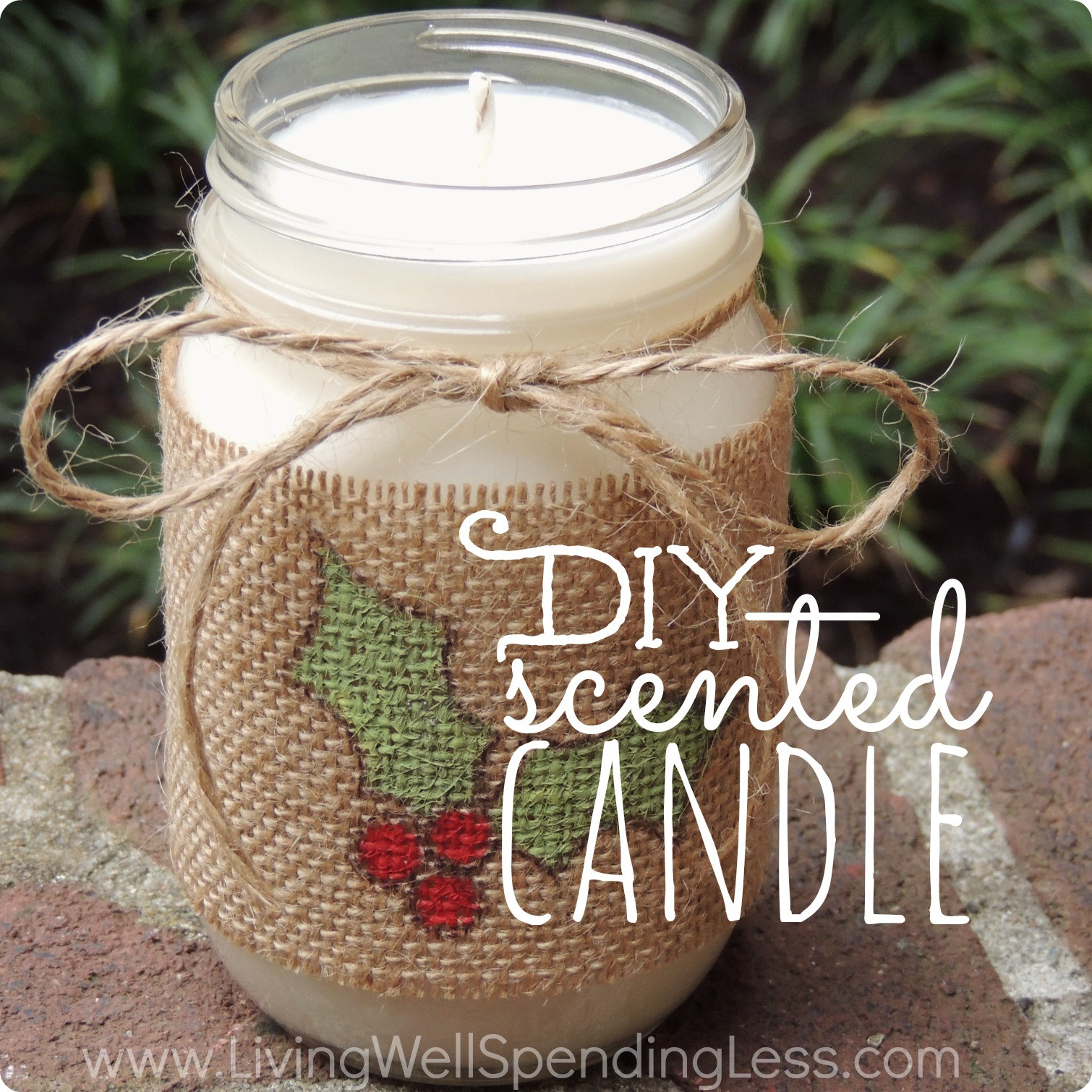 Diy Candle
 DIY Scented Candle Handmade Gifts Ideas