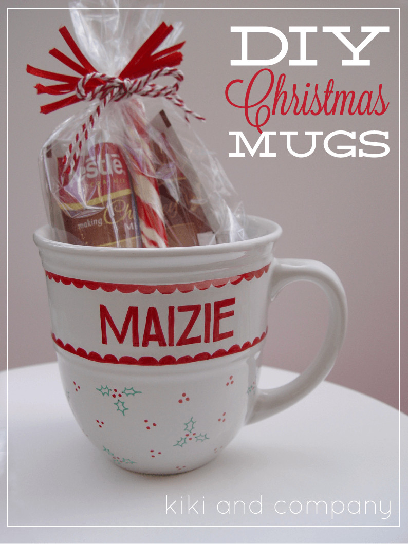 Diy Christmas Gifts
 DIY Christmas Mugs I Heart Nap Time