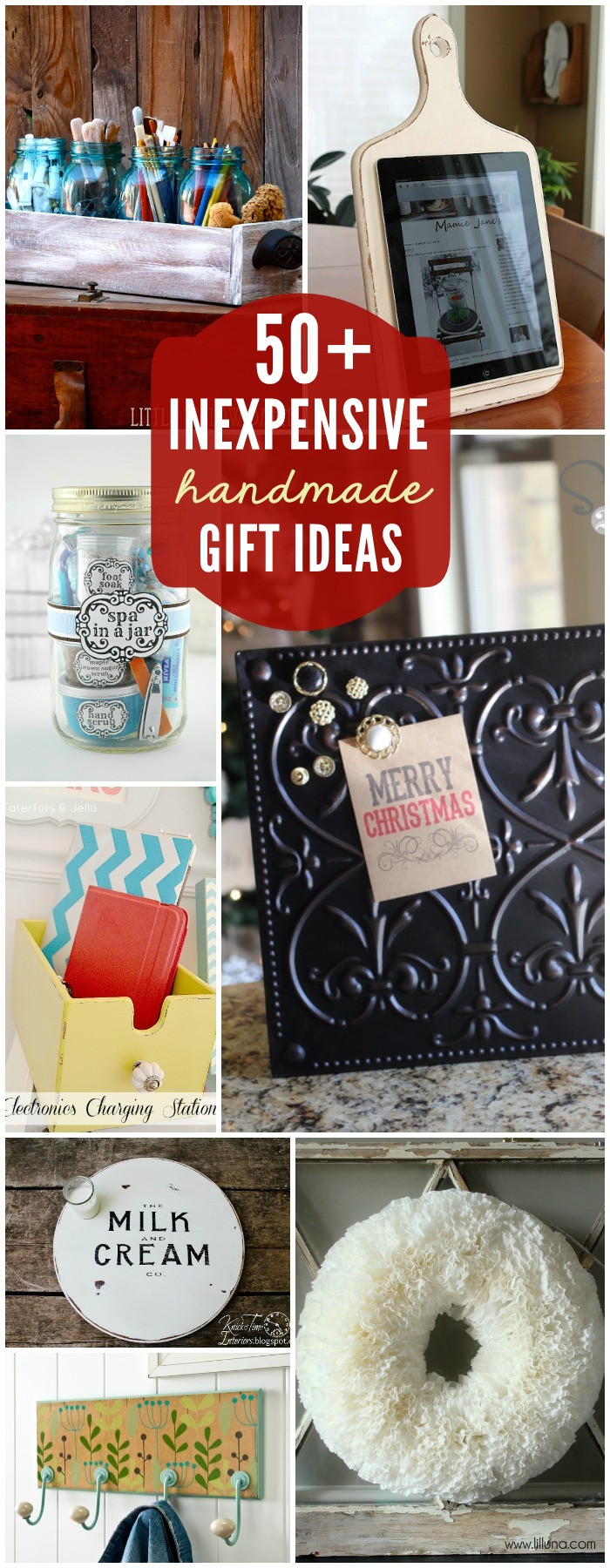 Diy Christmas Gifts
 50 Inexpensive DIY Gift Ideas