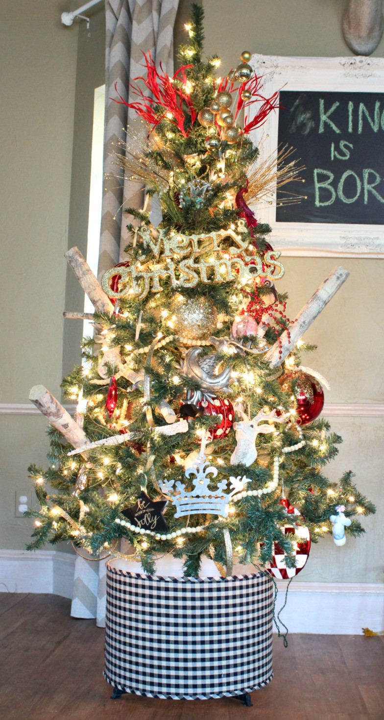 Diy Christmas Tree
 $6 00 DIY Tree Skirt Tree Skirt Alternatives Refunk My