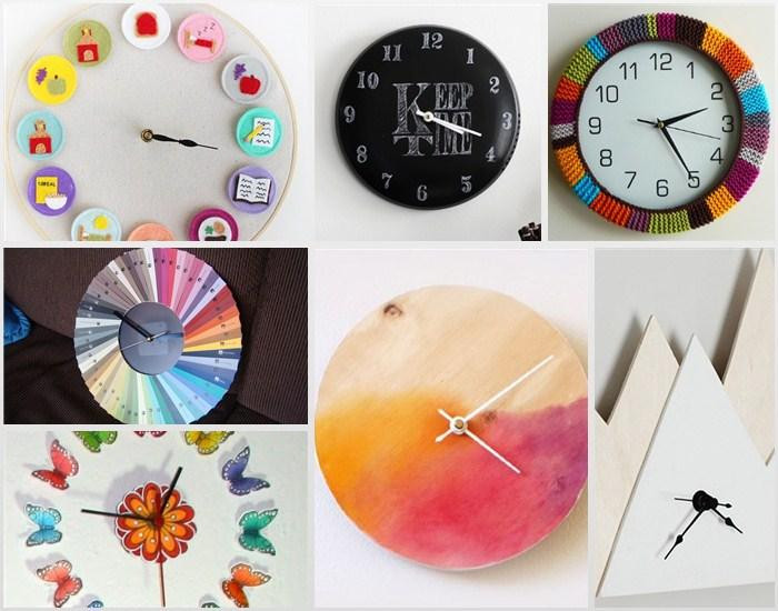 Diy Clock
 50 DIY Clock Ideas Rilane