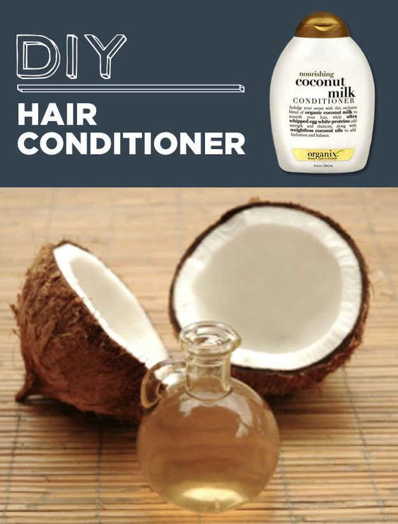 Diy Conditioner
 Hair conditioner Diy hair and Household products on Pinterest