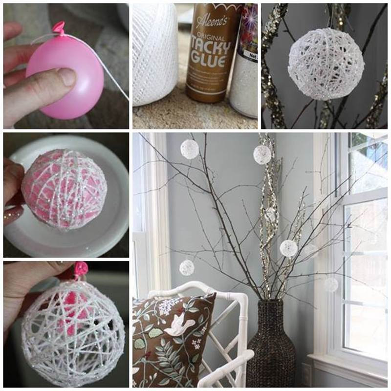 Diy Creative
 Creative Ideas DIY Wire and Beaded Ball Ornaments