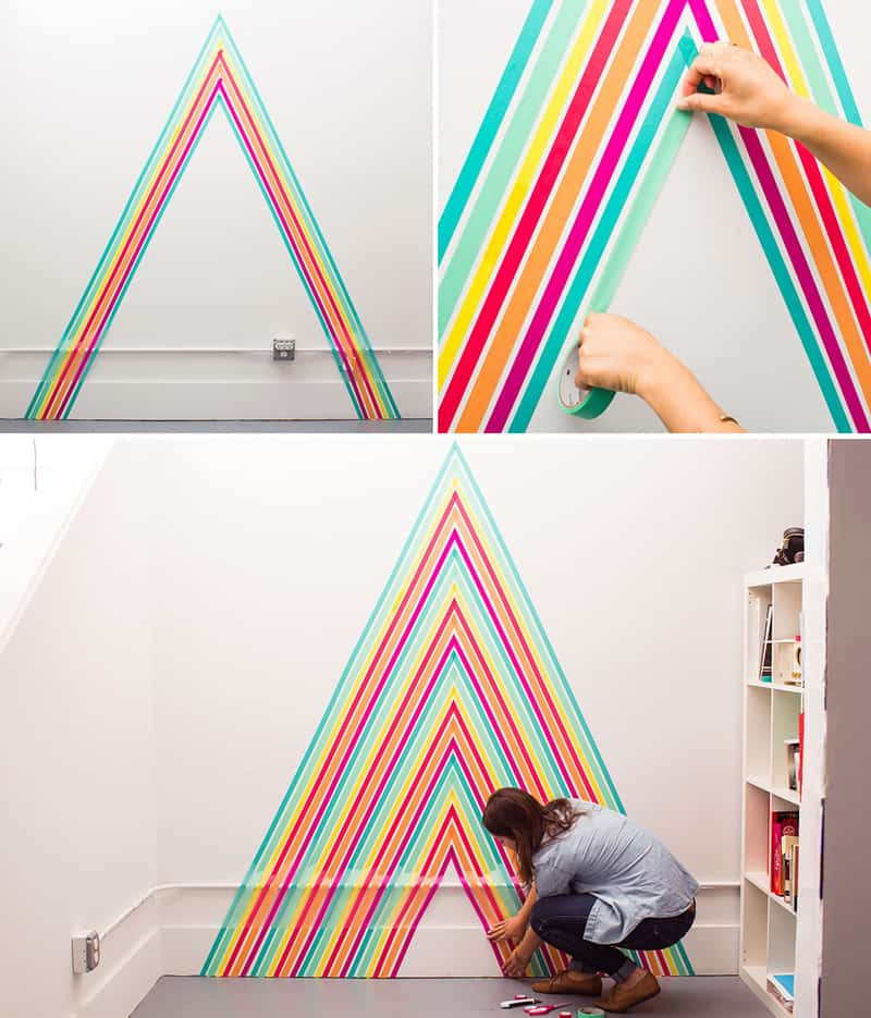 Diy Design
 10 DIY Wall Decorations With Washi Tape