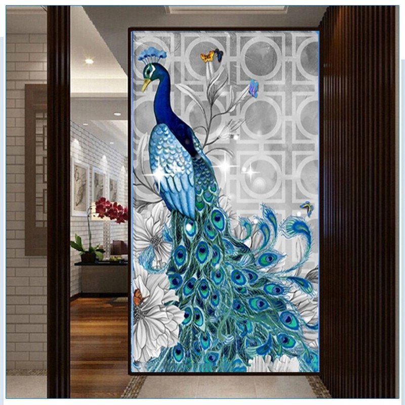 Diy Diamond Painting
 DIY 5D Diamond Embroidery Painting Flower Animal Cross