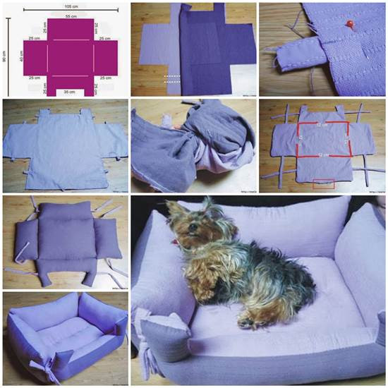 Diy Dog Bed
 20 Fantastic Pet Bed ideas