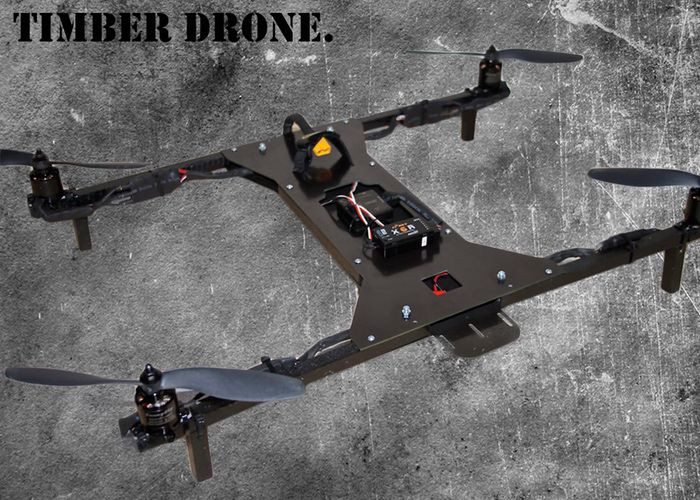 Diy Drohne
 Timber Drone DIY Kit Launches Kickstarter video