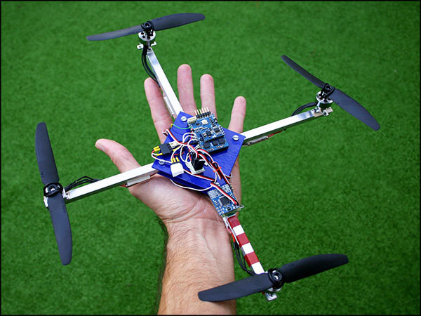 Diy Drone
 ArduIMU Quadcopter part II mini DIY Drones