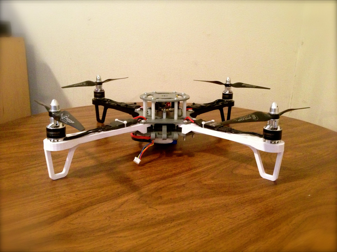 Diy Drone
 Finished my 3D printed Quad DIY Drones