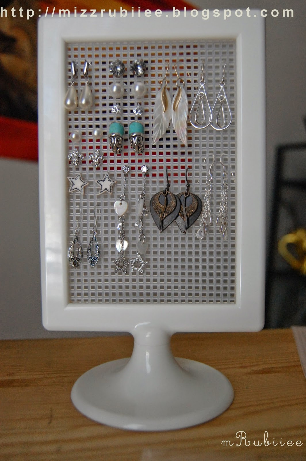 Diy Earring Holder
 DIY Stud Earring holder