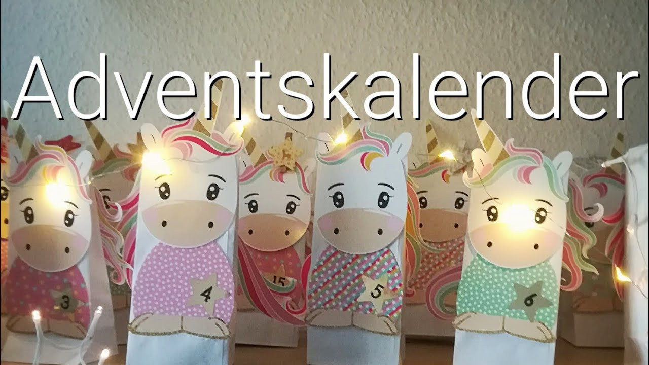 Diy Einhorn Adventskalender
 Einhorn Adventskalender