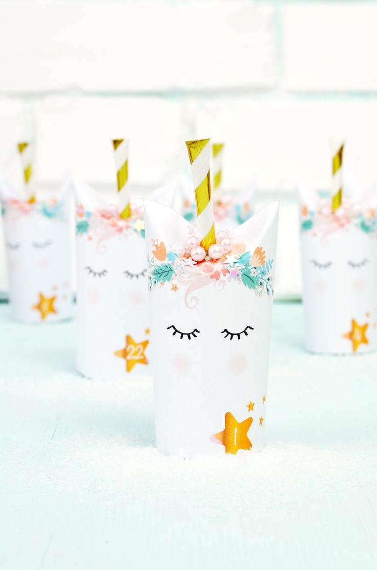 Diy Einhorn Adventskalender
 80 besten Einhorn und Regenbogen Party Bilder auf