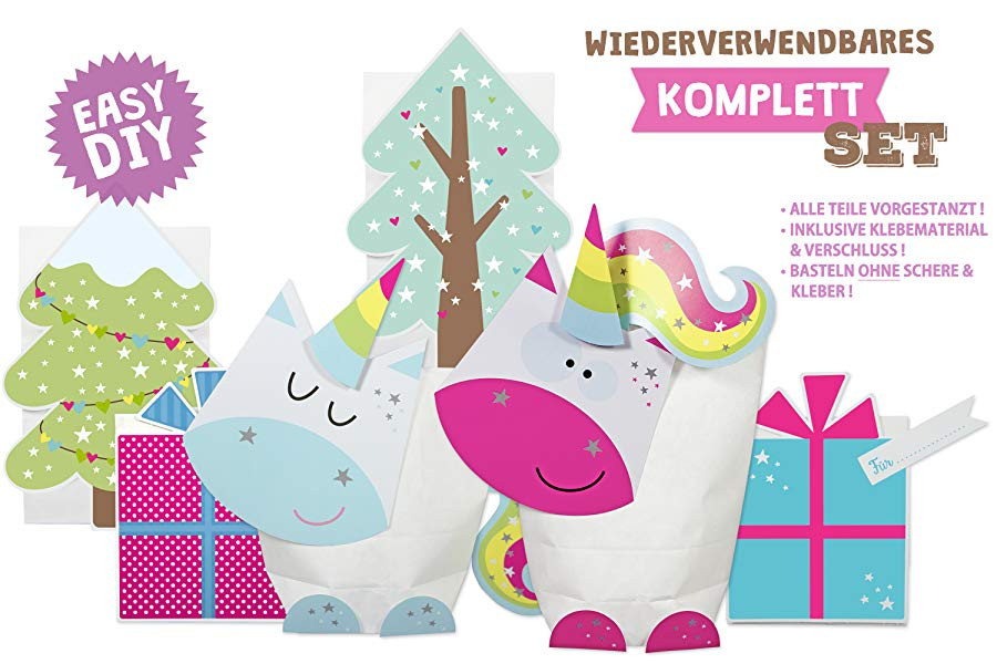 Diy Einhorn Adventskalender
 Amazon KuschelICH DIY Adventskalender Einhorn