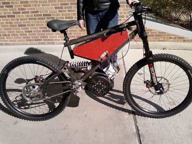 Diy Electric Bike
 DIY Electric Mountian Bike