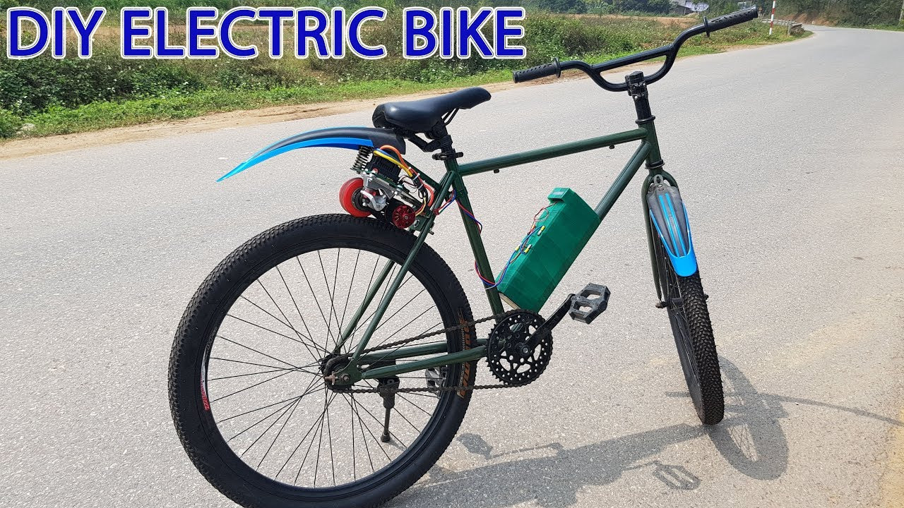 Diy Electric Bike
 DIY Electric Bike At Home