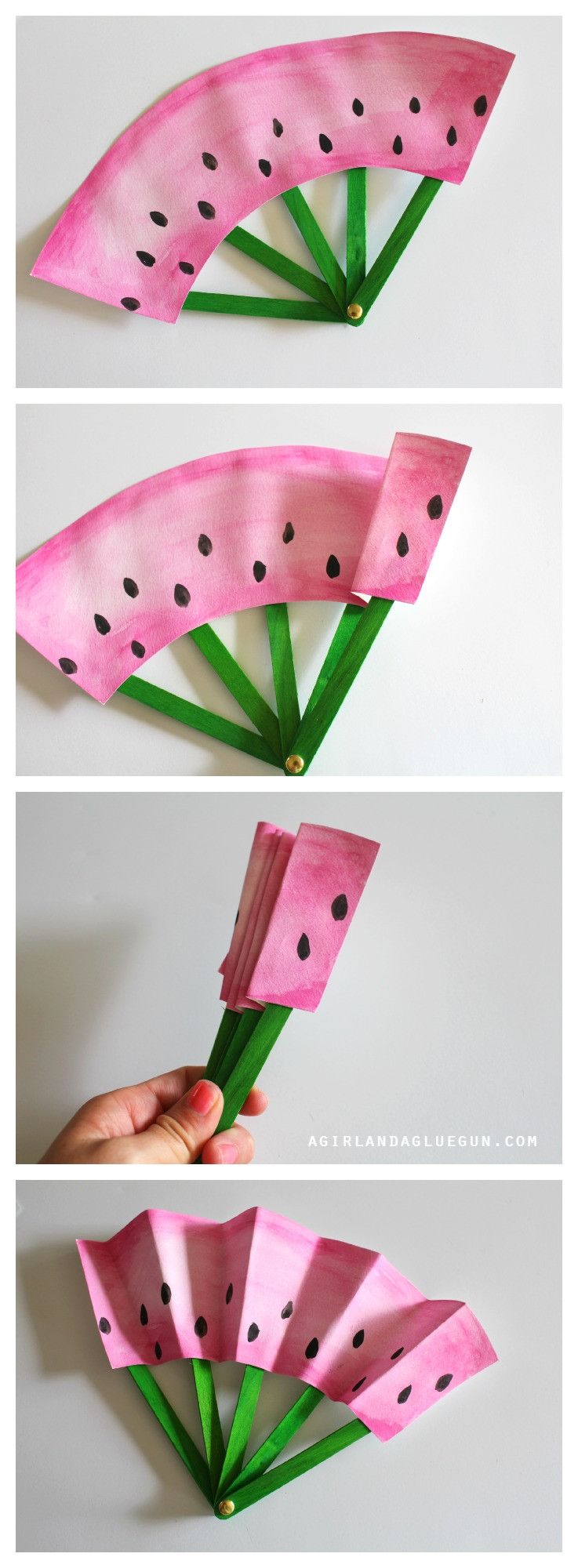 Diy Fan
 DIY Fruit Fans Kids Craft The Idea Room